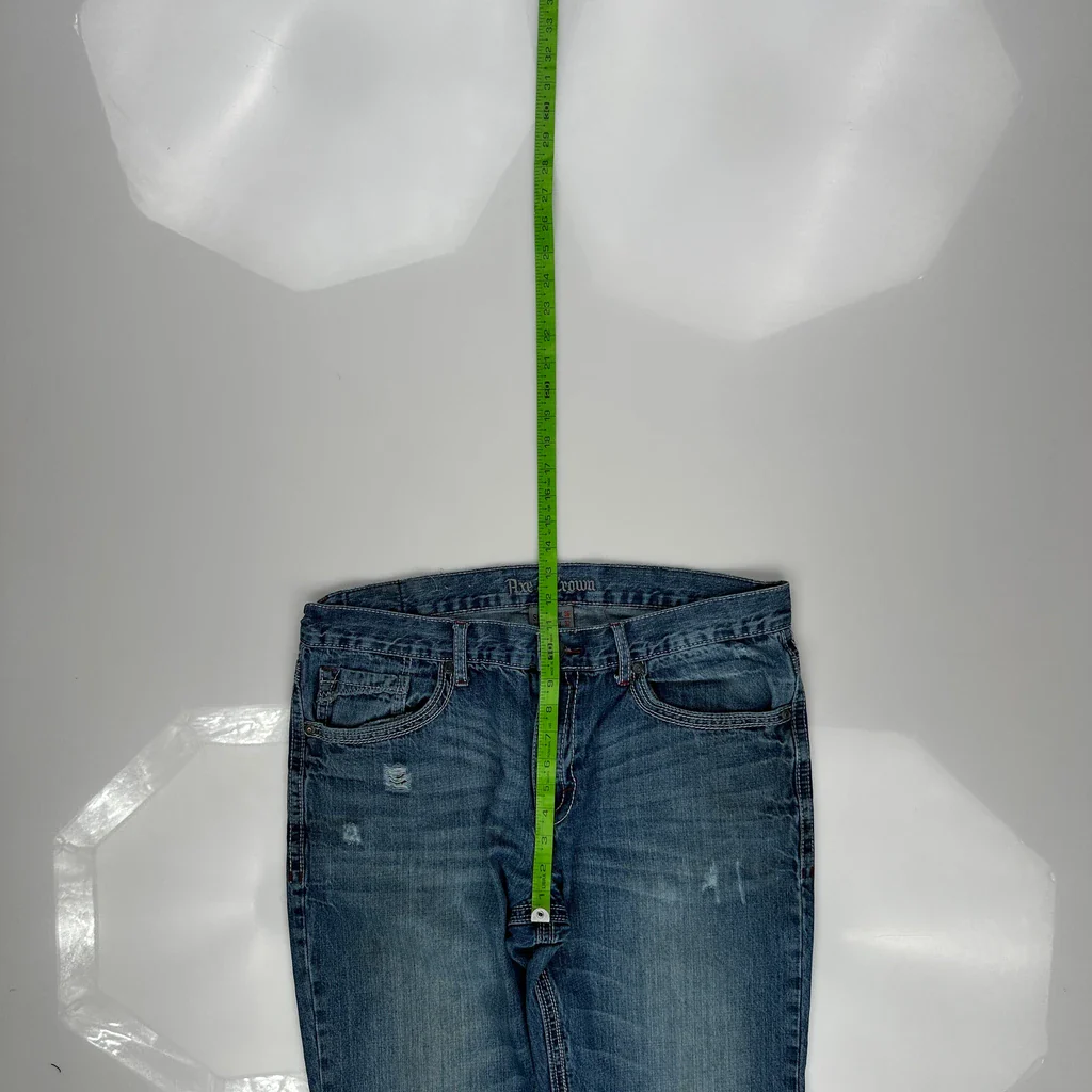 Unbranded Slim Fit Jeans - 36W 30L Blue Cotton - Image 4