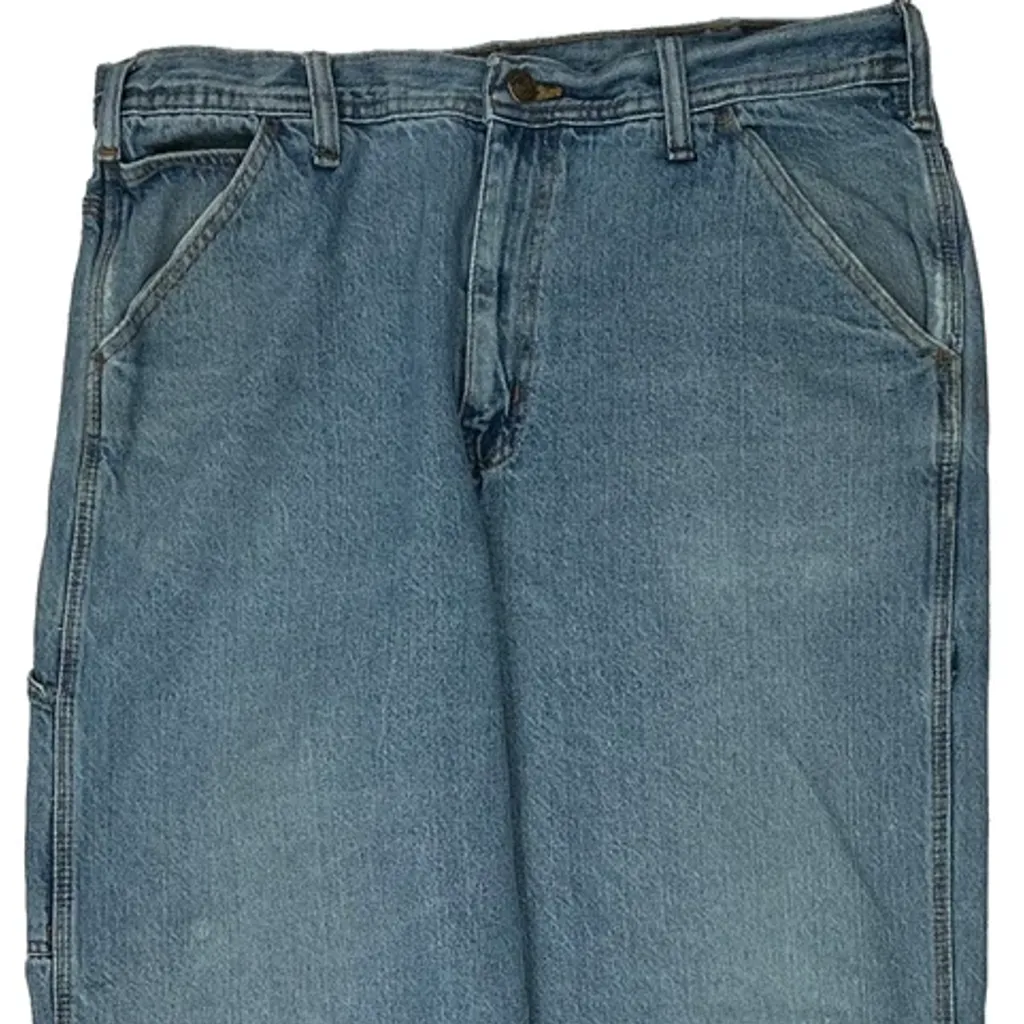 Unbranded Jeans - 36W 33L Blue Cotton - Image 11