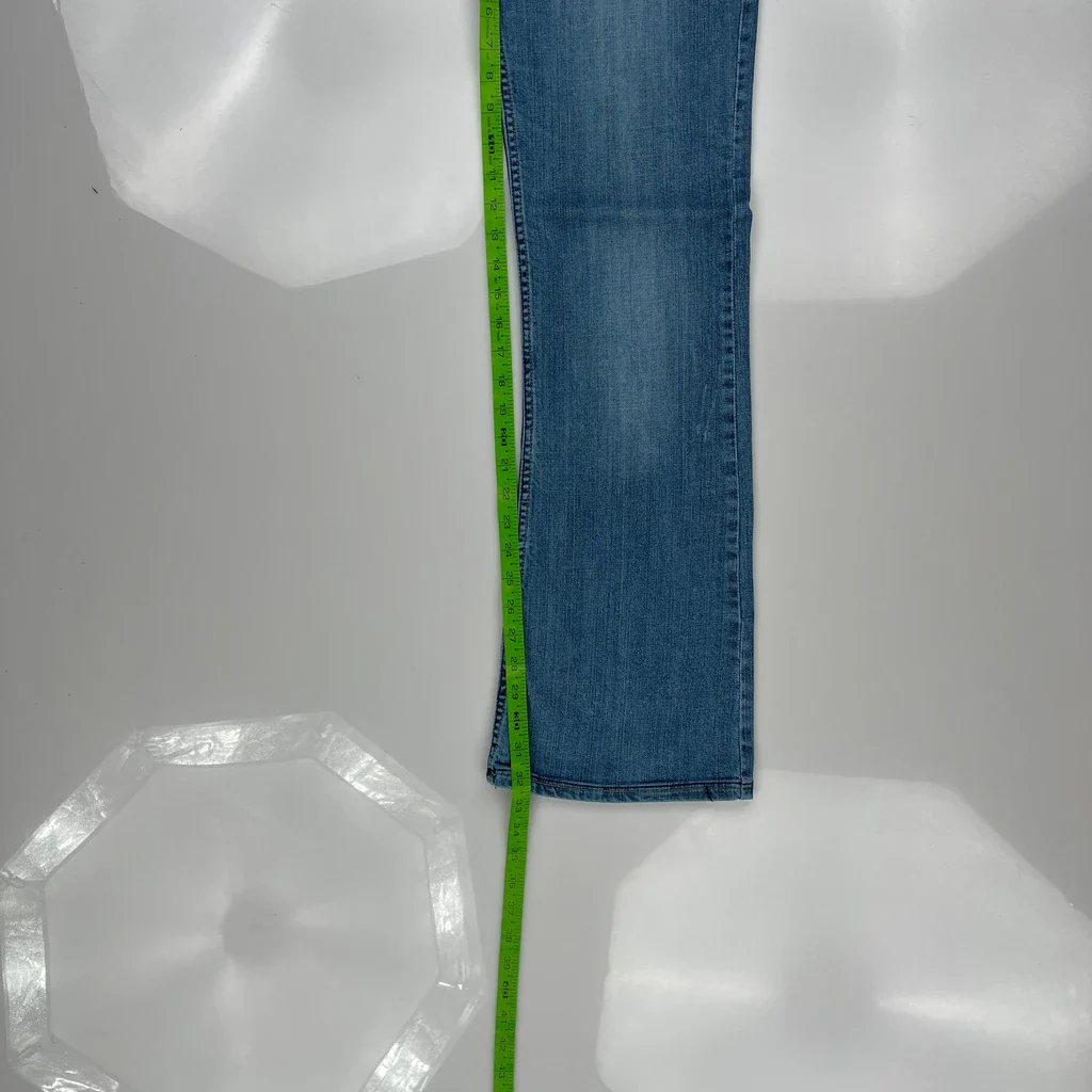 Unbranded Boot Cut Jeans - 29W UK 10 Blue Cotton - Image 5