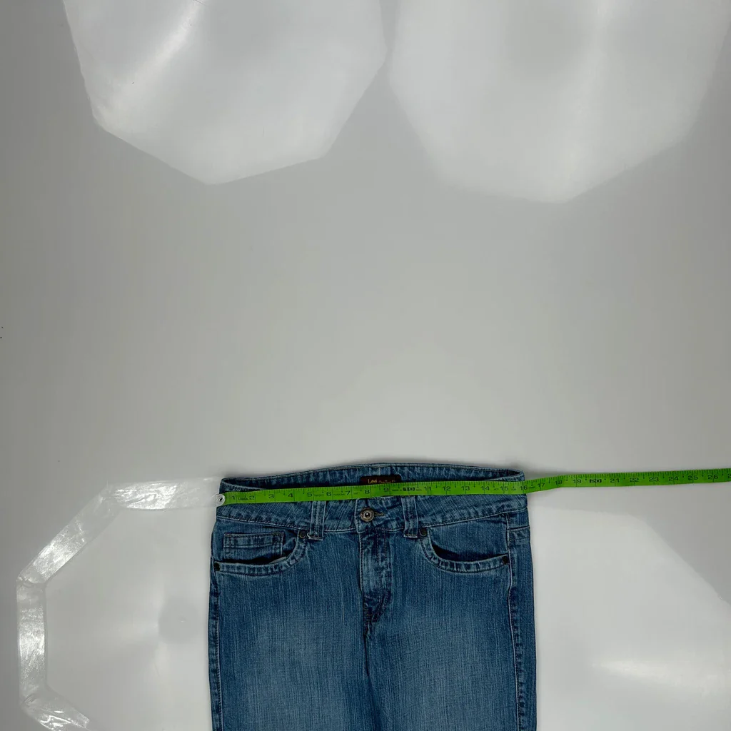 Unbranded Flared Jeans - 32W UK 12 Blue Cotton - Image 3
