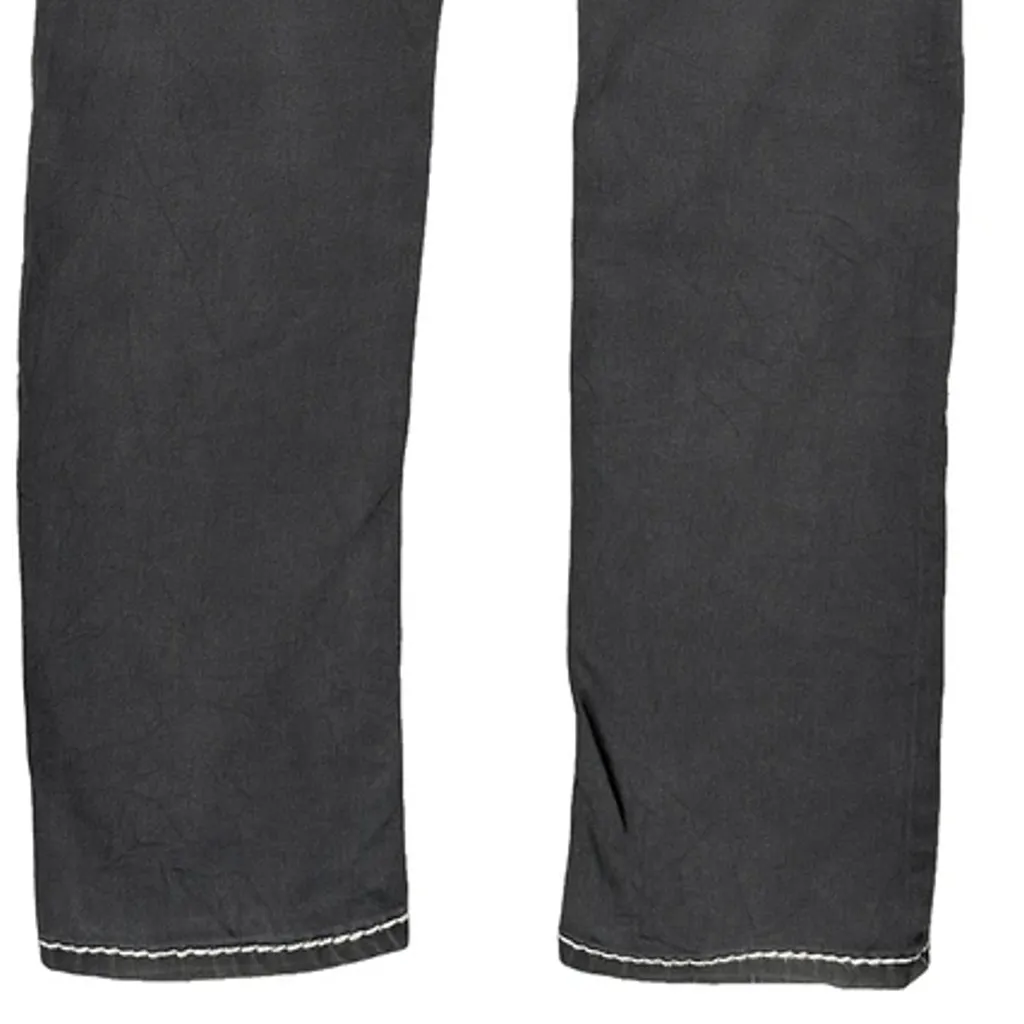 Unbranded Contrast Stitch Jeans - 28W US 4 Gray Cotton - Image 7