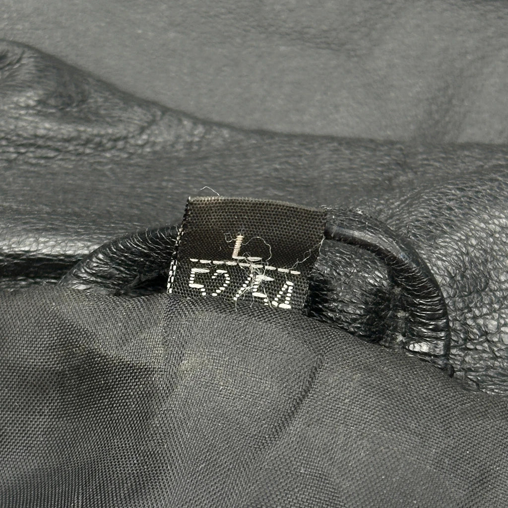 Unbranded Leather Jacket - Large Black Leather - Image 3
