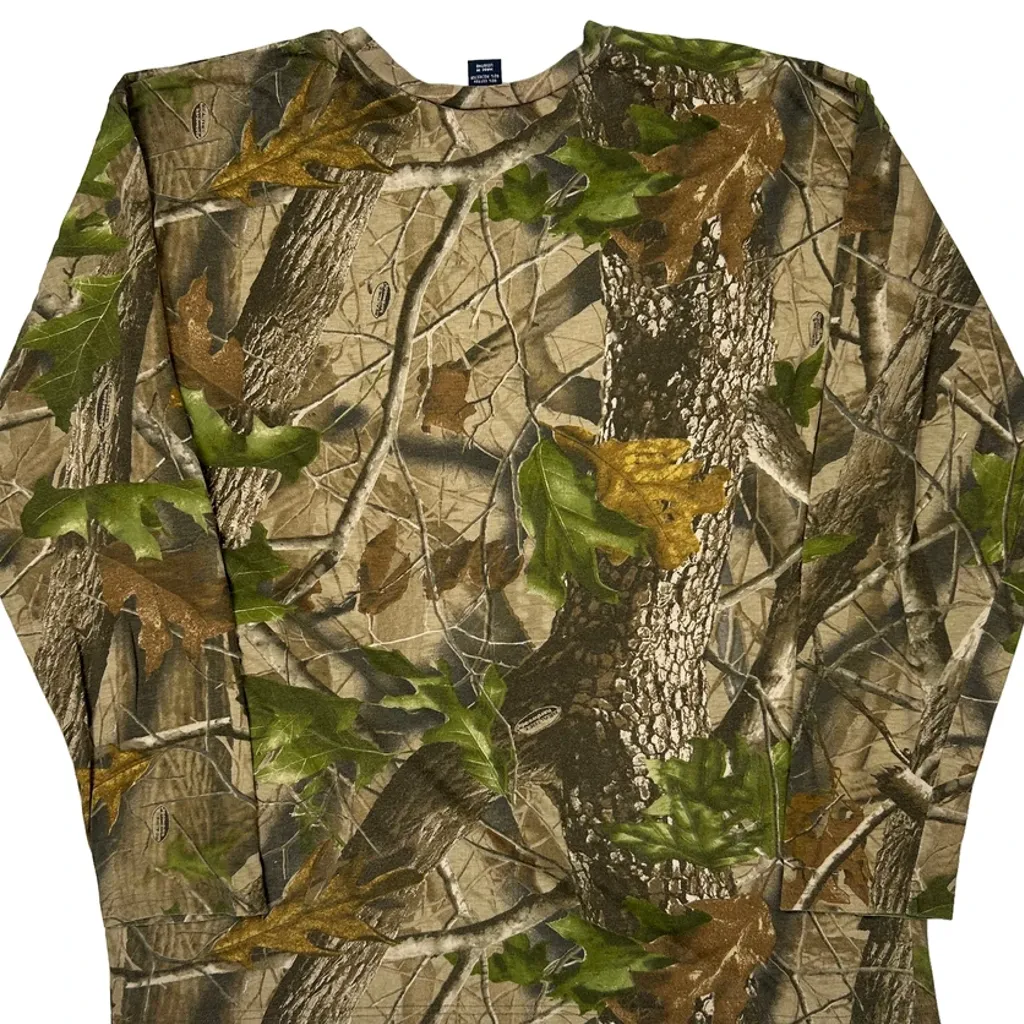 Unbranded Camo Long Sleeve T-Shirt - Large Camo Cotton Blend - Image 6