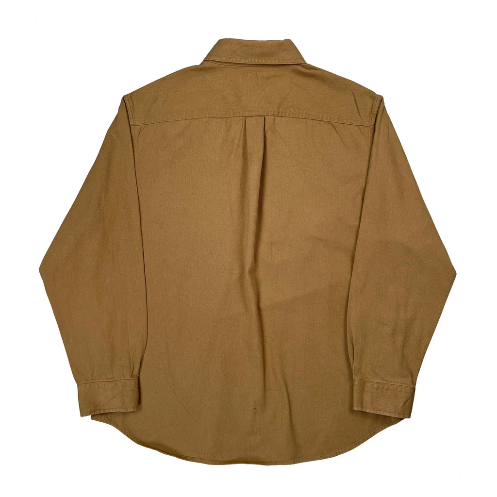 Unbranded Shirt - 3XL Brown Cotton - Image 2