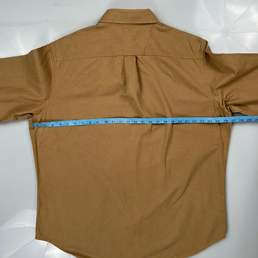 Unbranded Shirt - 3XL Brown Cotton - Image 3