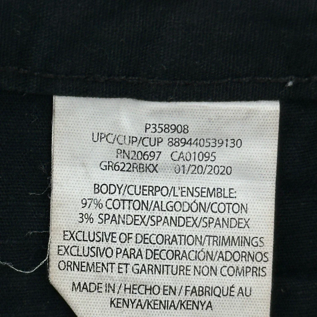 Unbranded Shorts - 35W 10L Black Cotton - Image 6