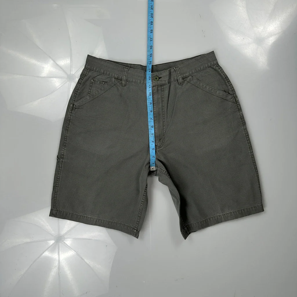 Unbranded Shorts - 33W 10L Grey Cotton - Image 4