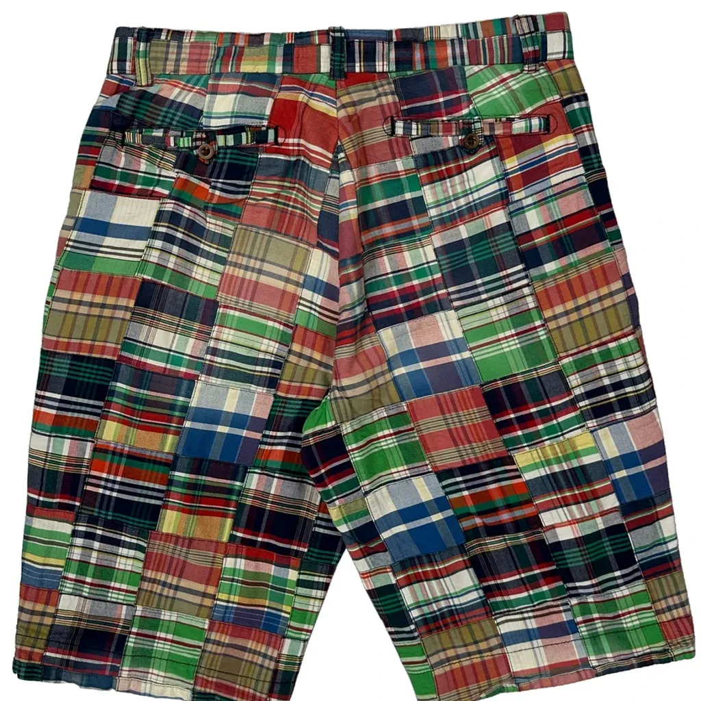Unbranded Checked Shorts - 32W 12L Multicoloured Cotton - Image 6