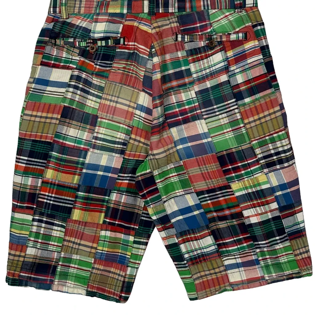 Unbranded Checked Shorts - 32W 12L Multicoloured Cotton - Image 7
