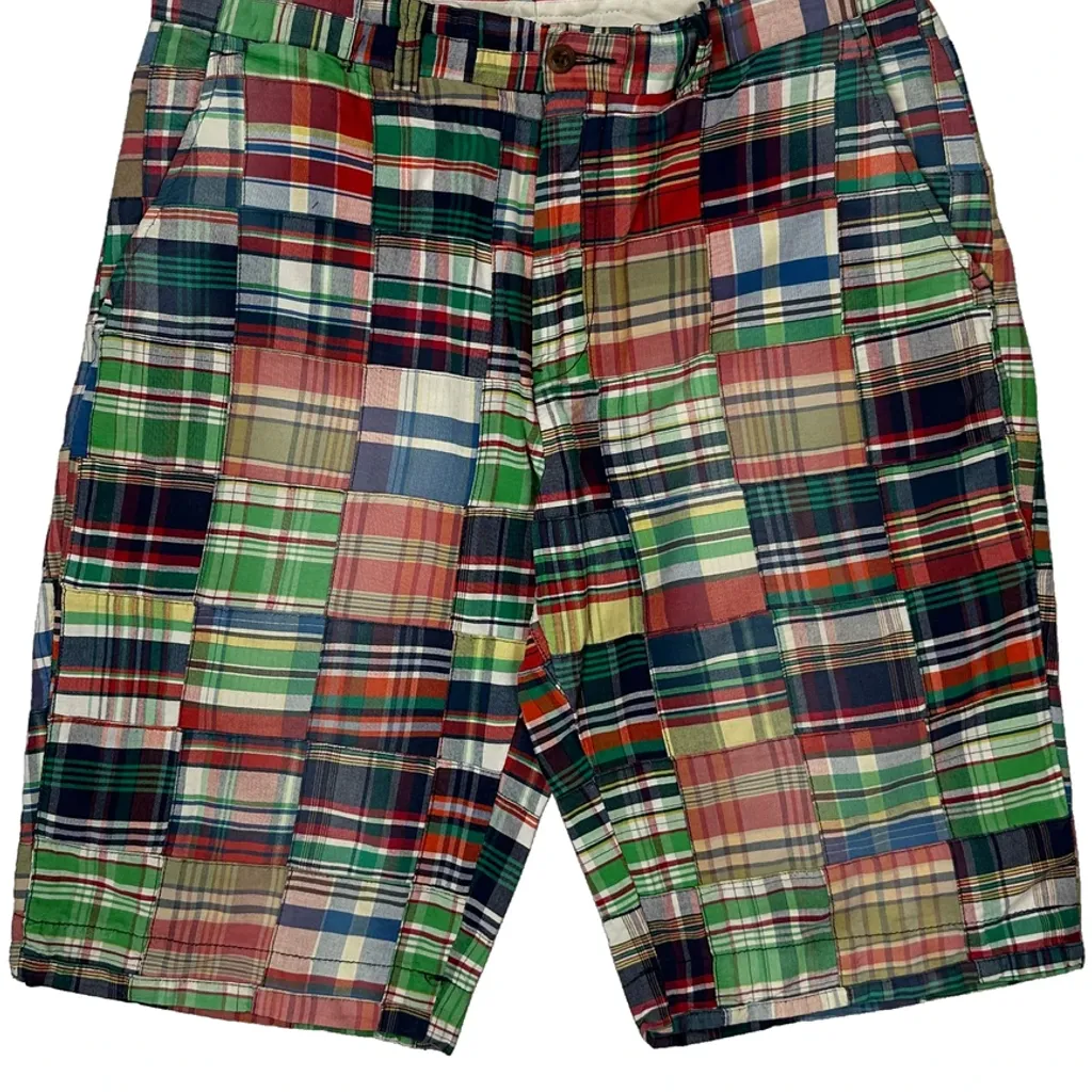 Unbranded Checked Shorts - 32W 12L Multicoloured Cotton - Image 9