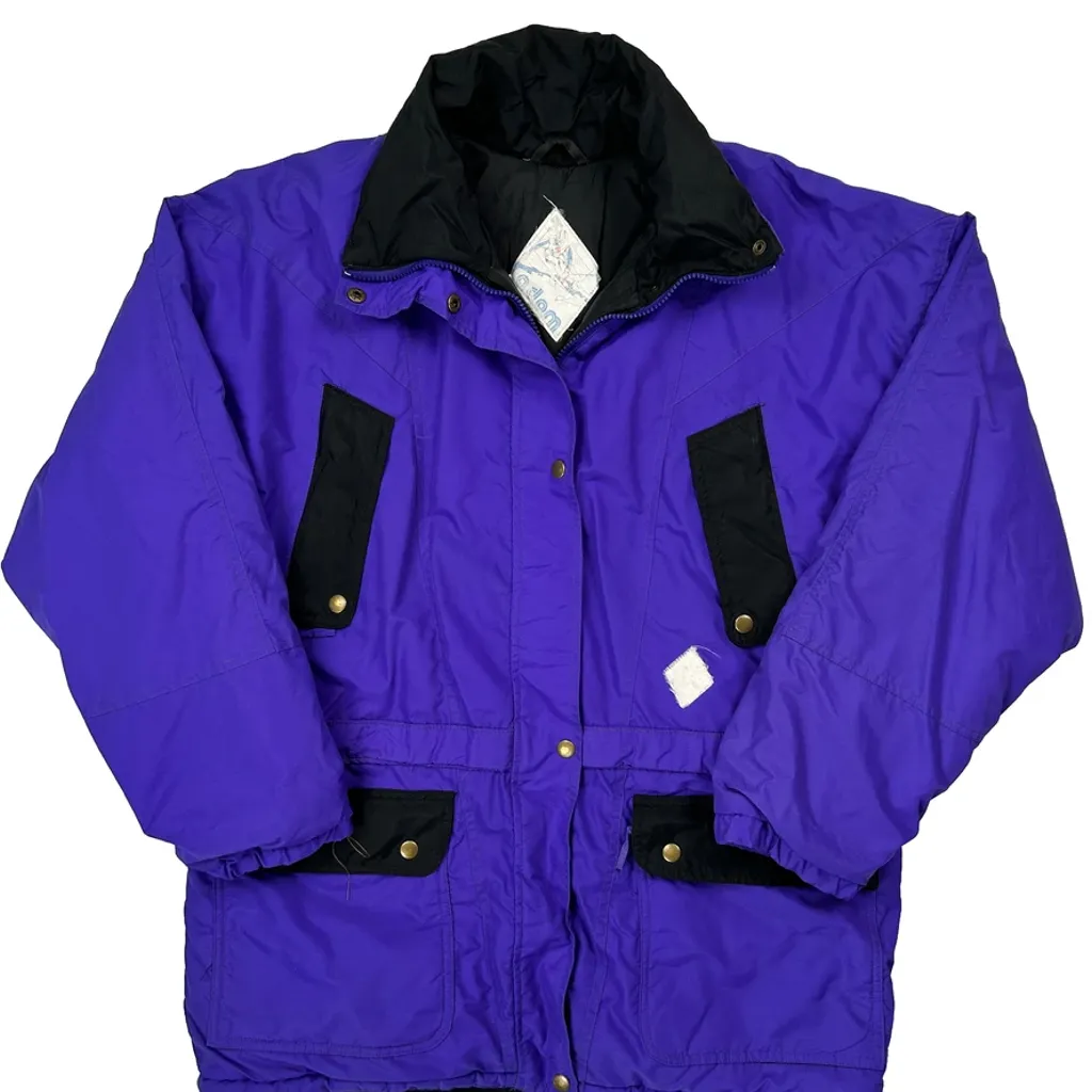 Unbranded Ski Jacket - Large Purple Polyester - Image 6