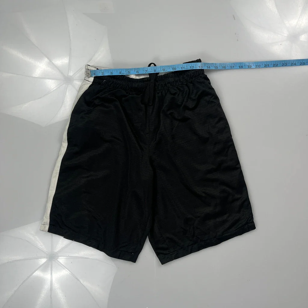 Unbranded Sport Shorts - 26W 10L Black Polyester - Image 3