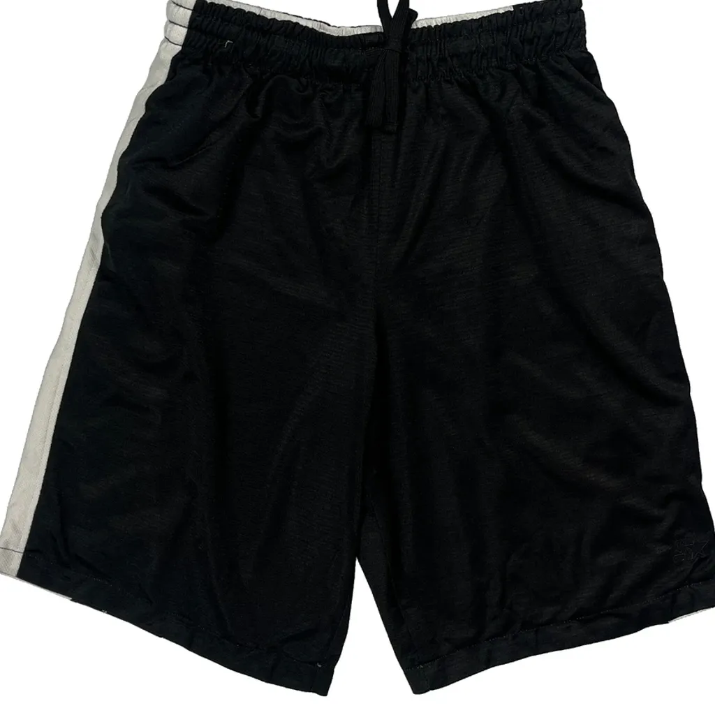 Unbranded Sport Shorts - 26W 10L Black Polyester - Image 4