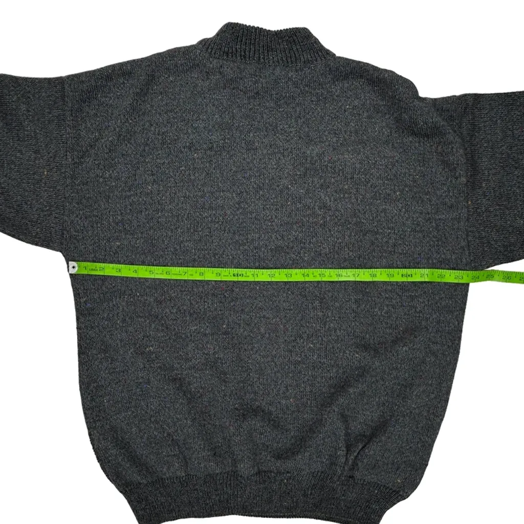 Unbranded Sweater - Medium Gray Wool Blend - Image 7