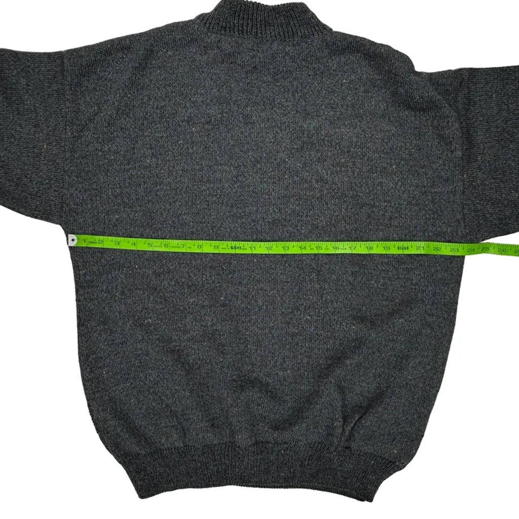 Unbranded Sweater - Medium Gray Wool Blend - Image 8