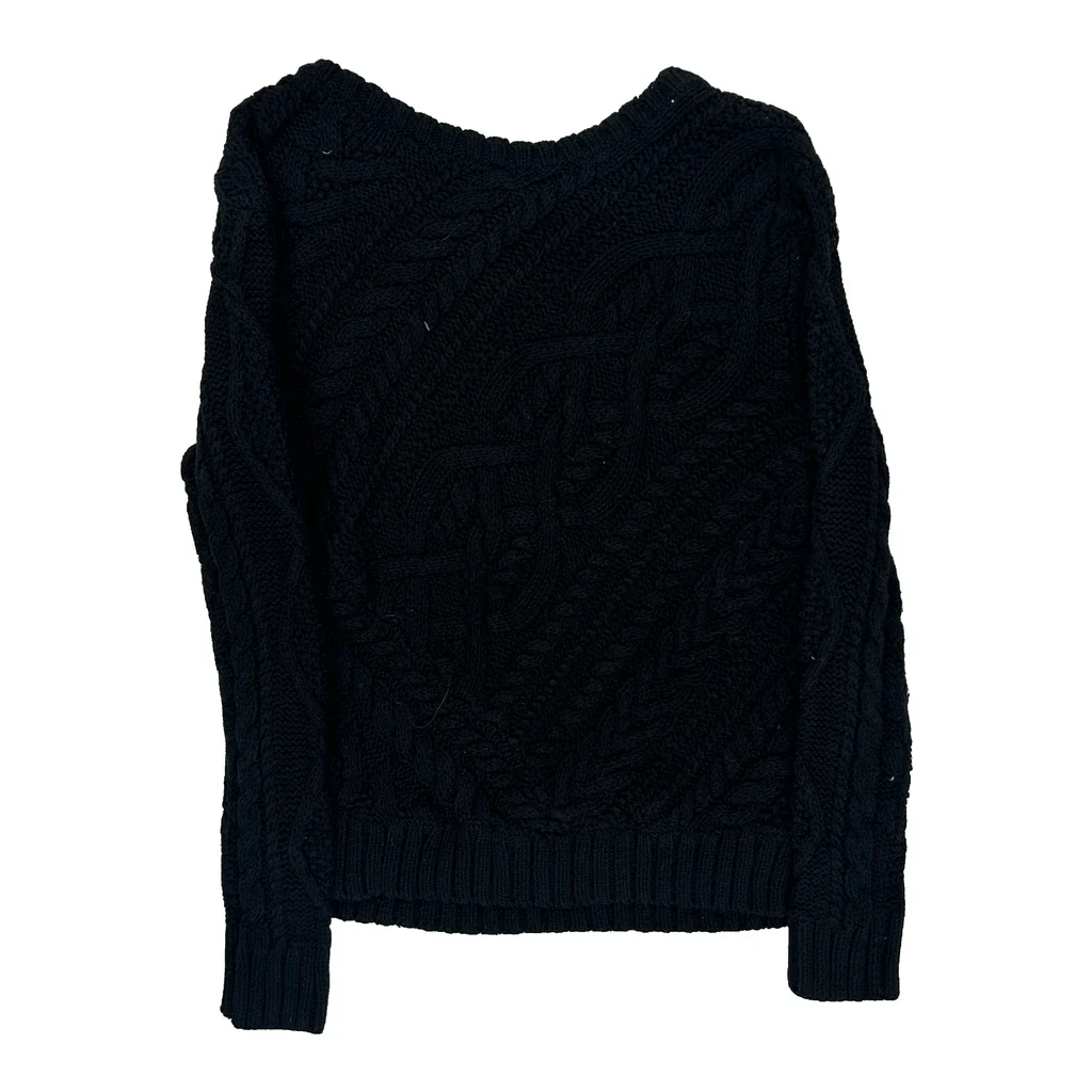 Unbranded Sweater - XS Black Wool Blend - Image 2