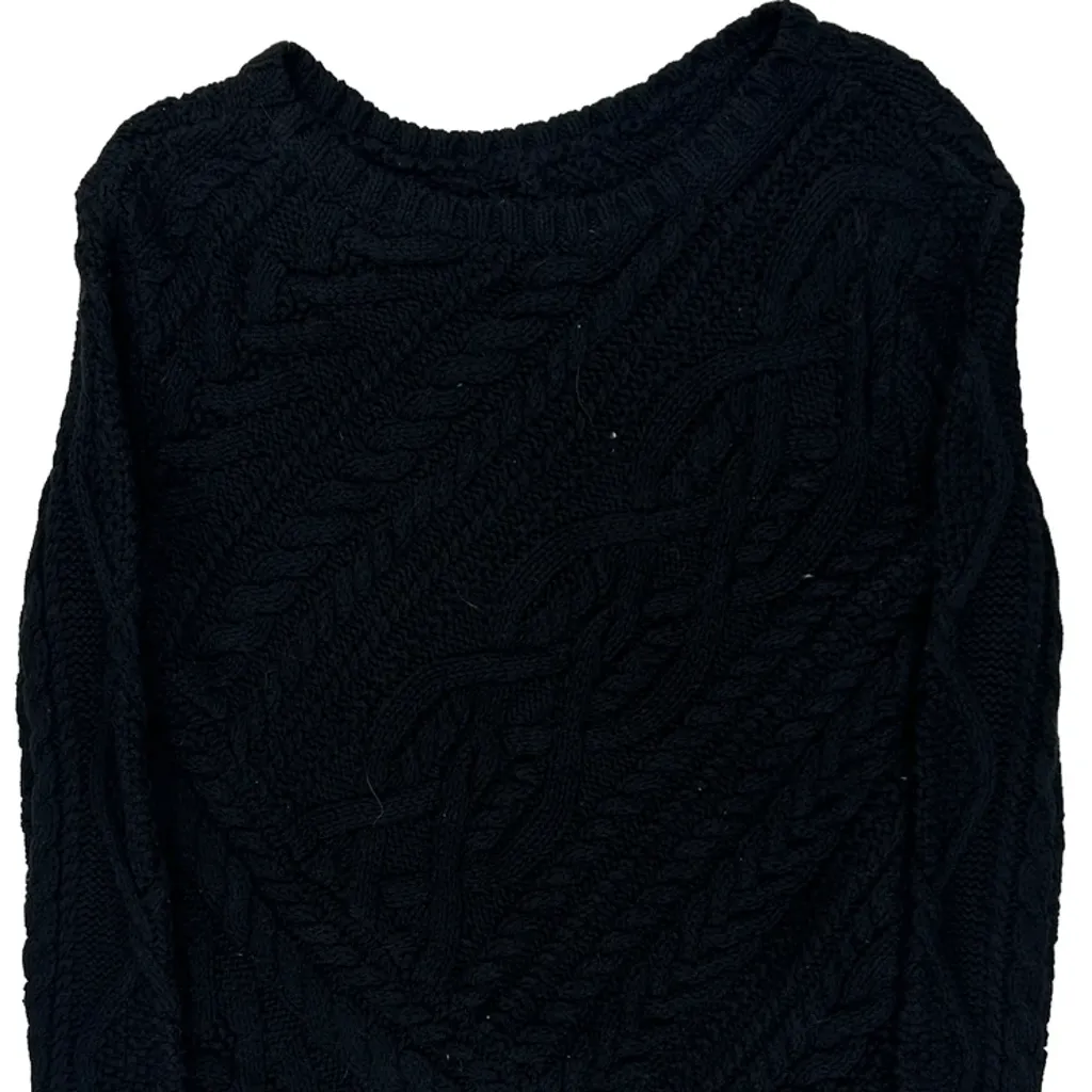 Unbranded Sweater - XS Black Wool Blend - Image 4