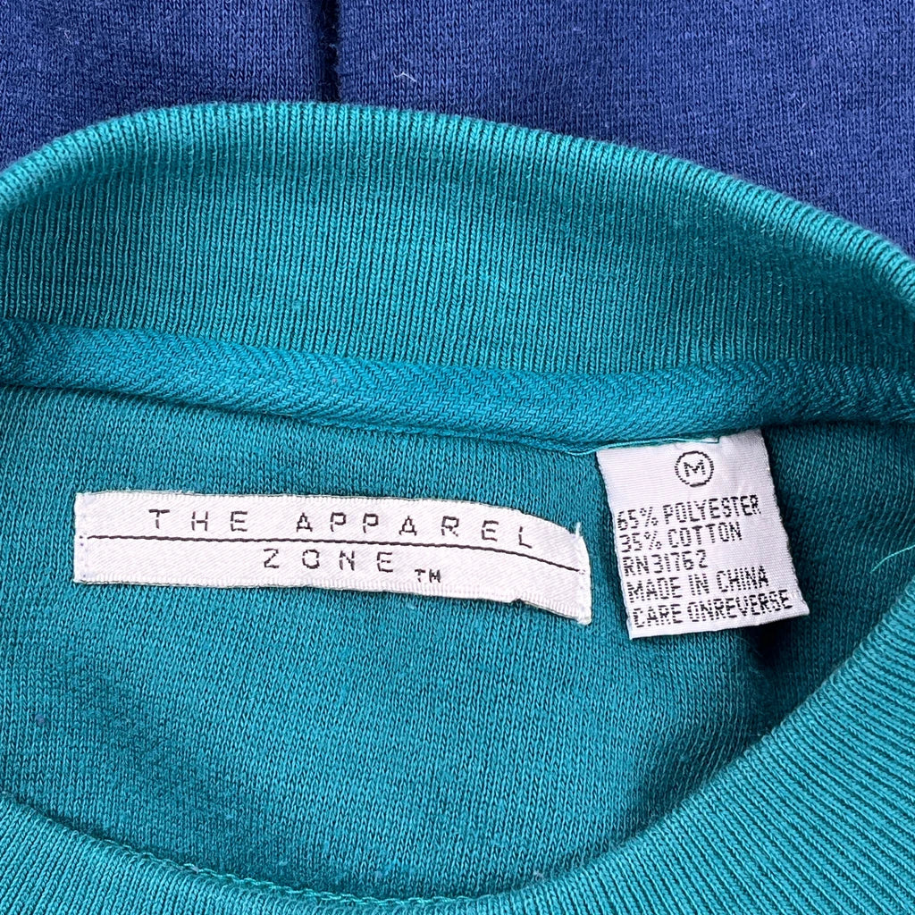 Unbranded Sweatshirt - Medium Blue Polyester Blend - Image 3