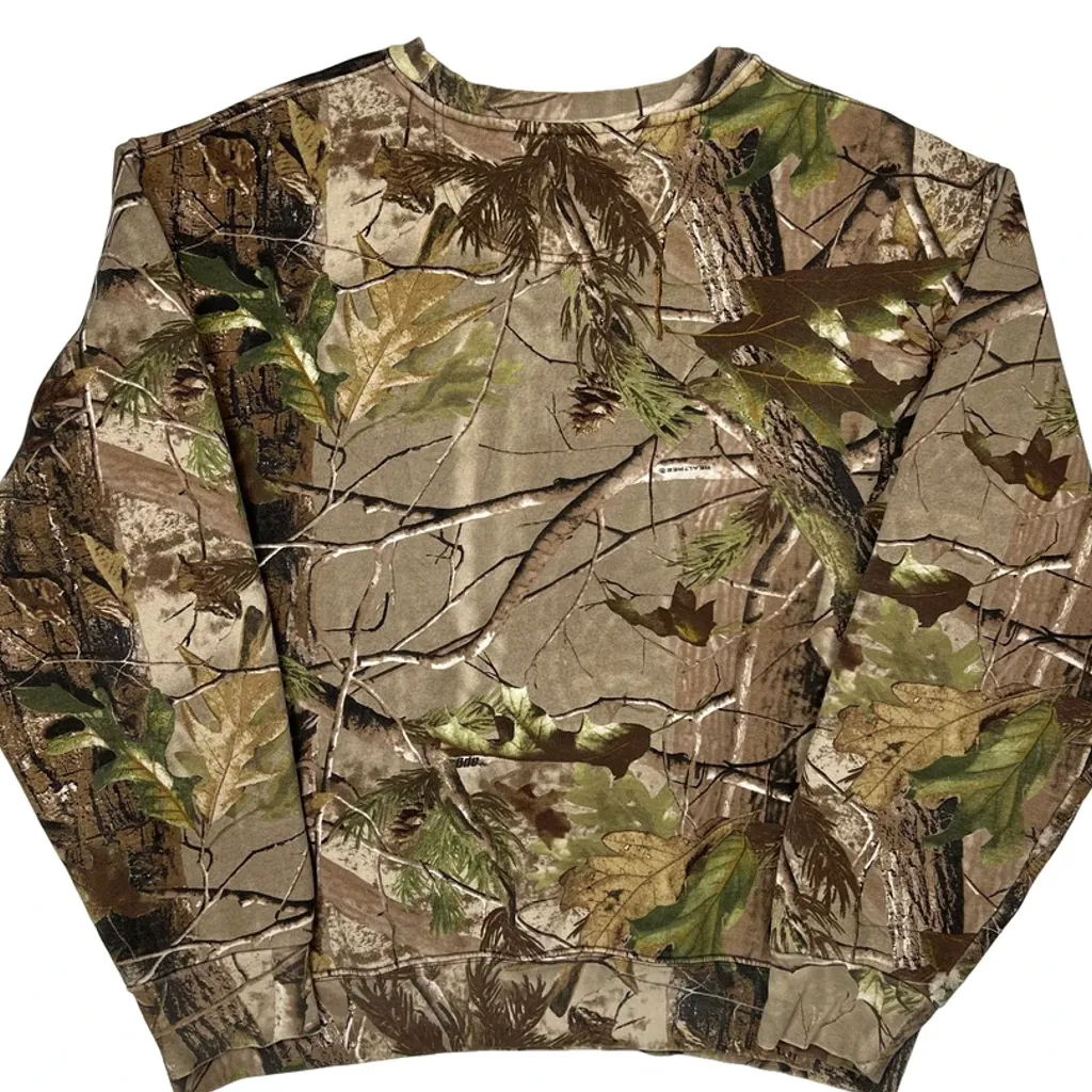 Unbranded Camo Sweatshirt - Large Camo Cotton - Image 6