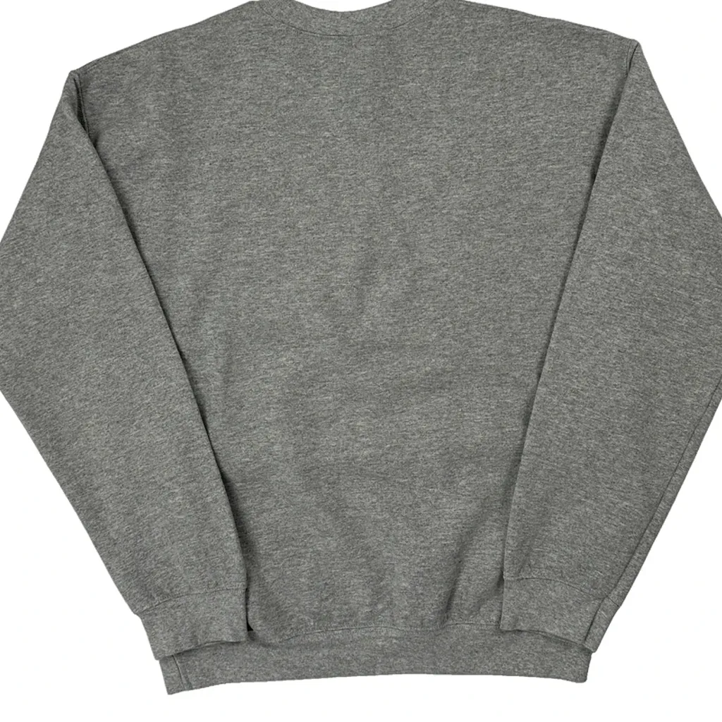 Unbranded Sweatshirt - Medium Grey Cotton Blend - Image 7