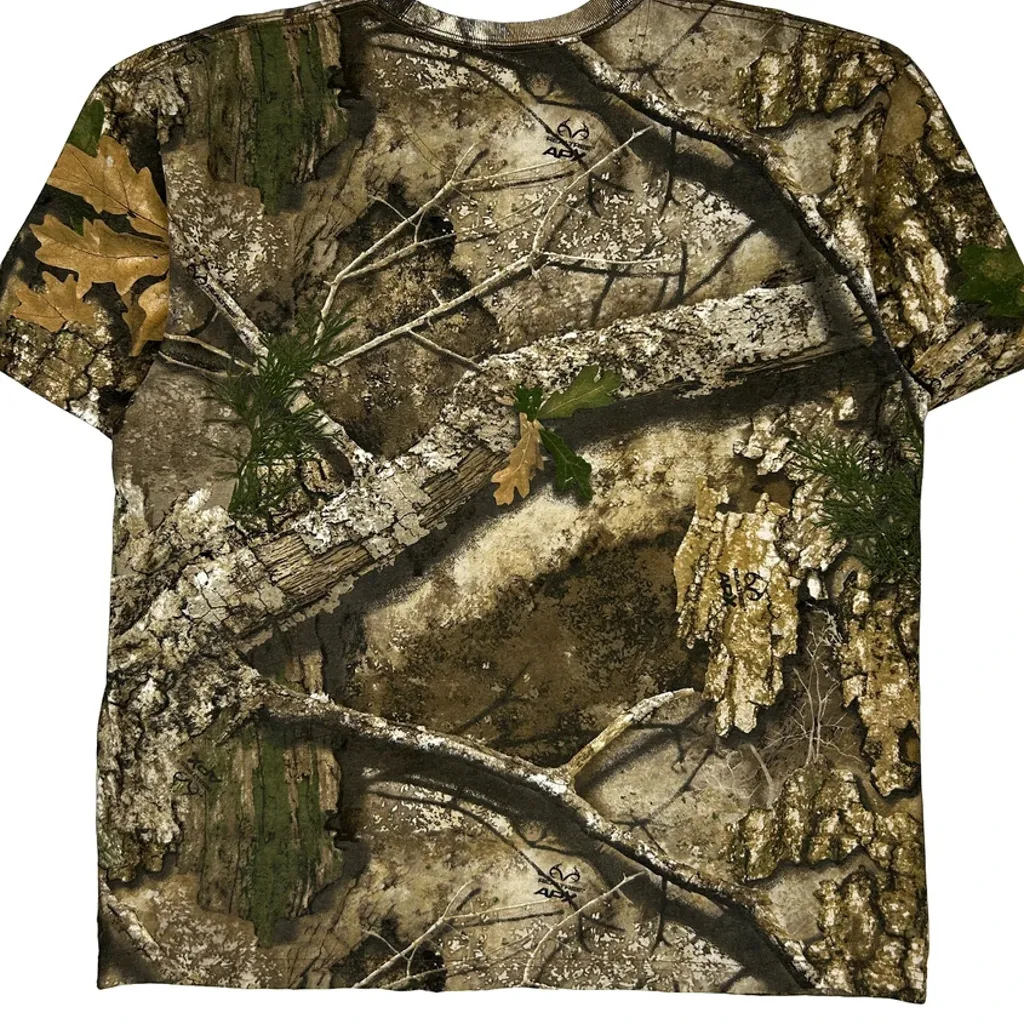Unbranded Camo T-Shirt - XL Green Cotton - Image 6