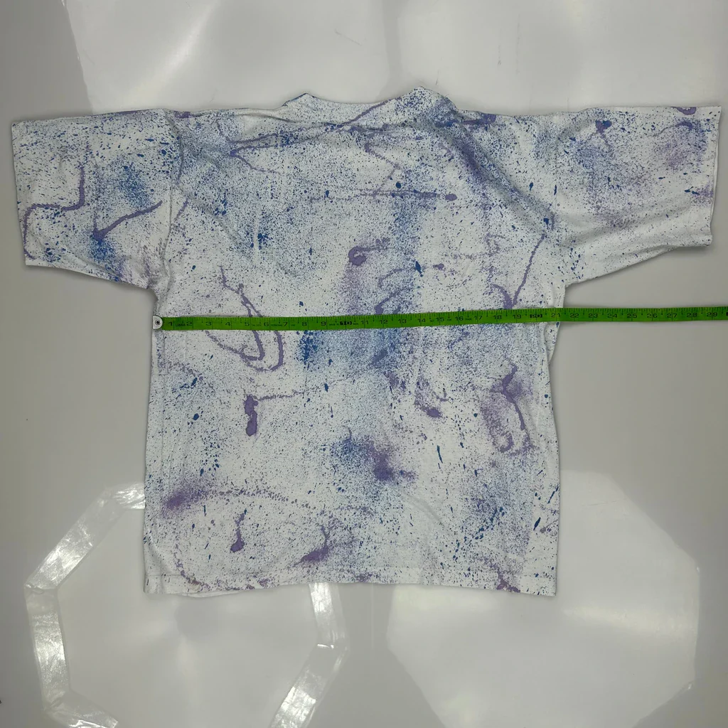 Unbranded Single Stitch T-Shirt - Medium White Cotton - Image 3