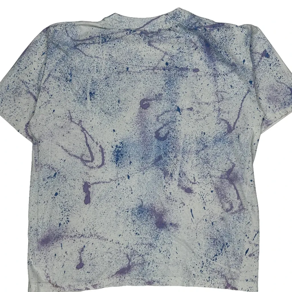 Unbranded Single Stitch T-Shirt - Medium White Cotton - Image 7
