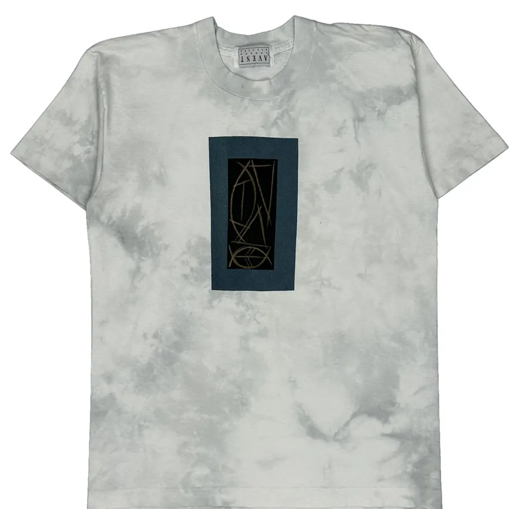 Unbranded Tie-Dye T-Shirt - Medium White Cotton - Image 4