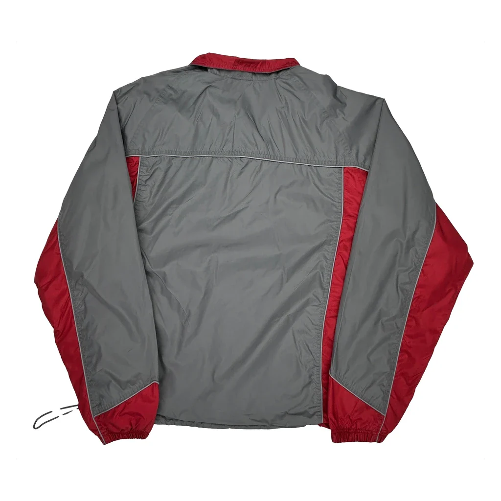 Unbranded Windbreaker - Large Gray Nylon - Image 2