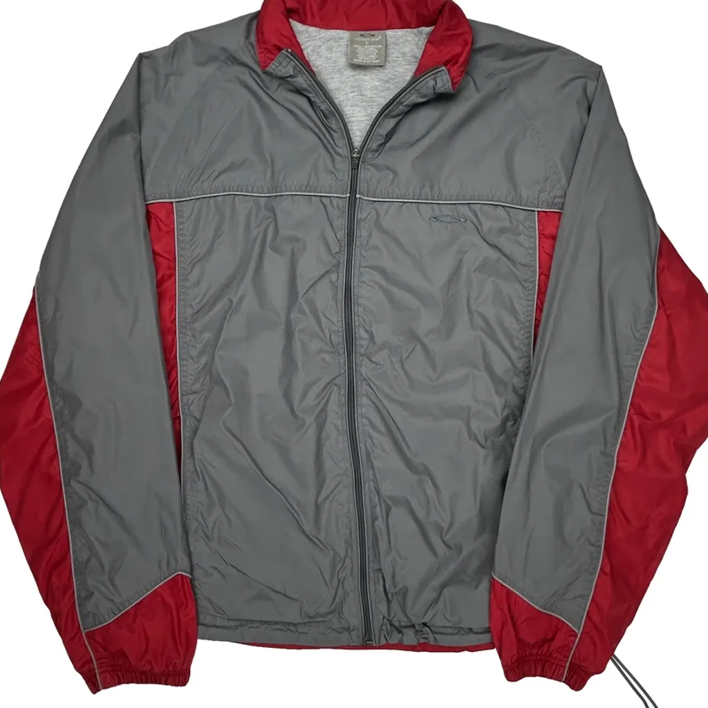 Unbranded Windbreaker - Large Gray Nylon - Image 5