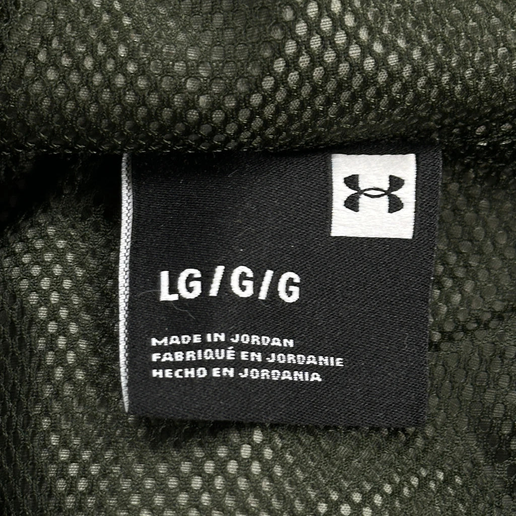 Under Armour Windbreaker - Large Green Polyester - Image 3