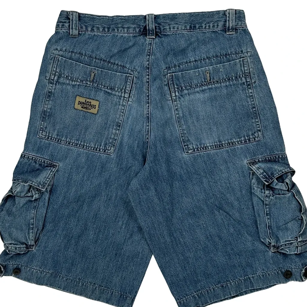 Union Bay Cargo Shorts - 29W 12L Blue Cotton - Image 7