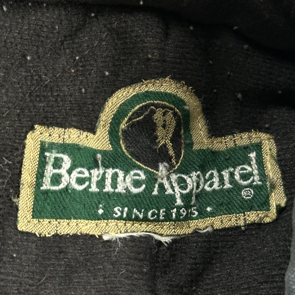 Unisource Logo Berne Workwear Jacket - Large Black Cotton Blend - Image 4