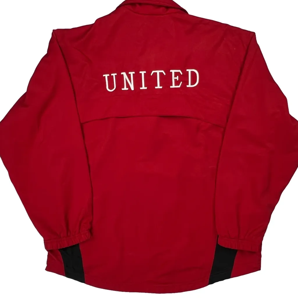 United Soccer Club Nike Track Jacket - Medium Red Polyester - Image 7