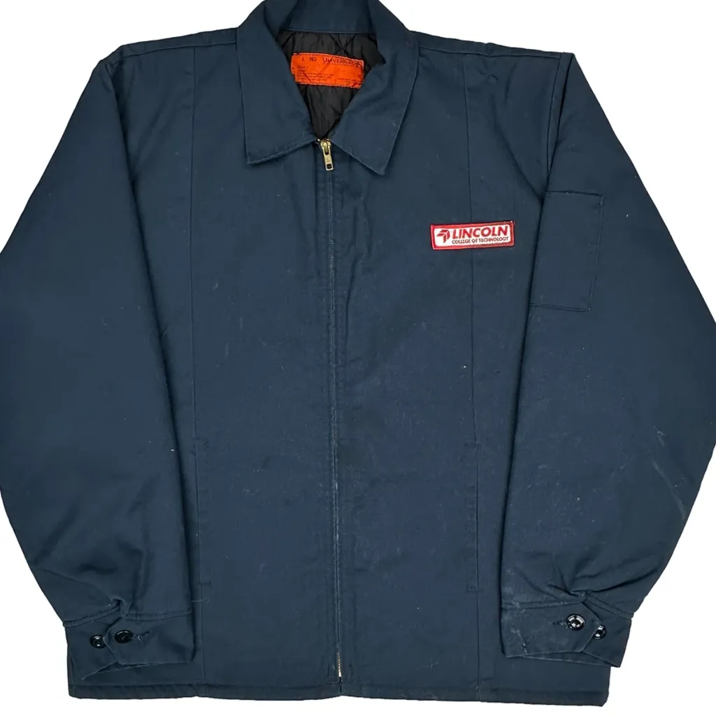 Universal Work Jacket - Large Blue Polyester Blend - Image 5