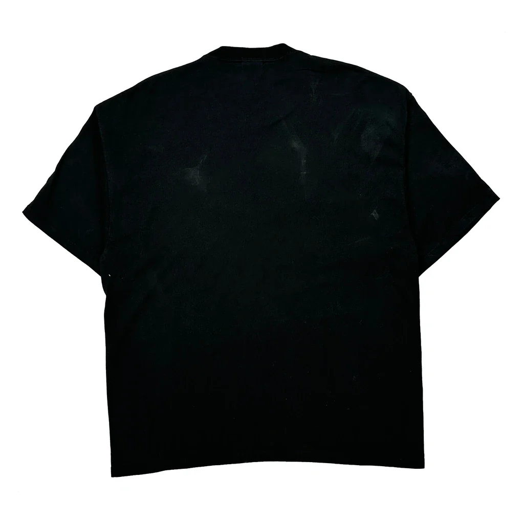University Of Iowa Lee Sport College T-Shirt - 2XL Black Cotton - Image 2