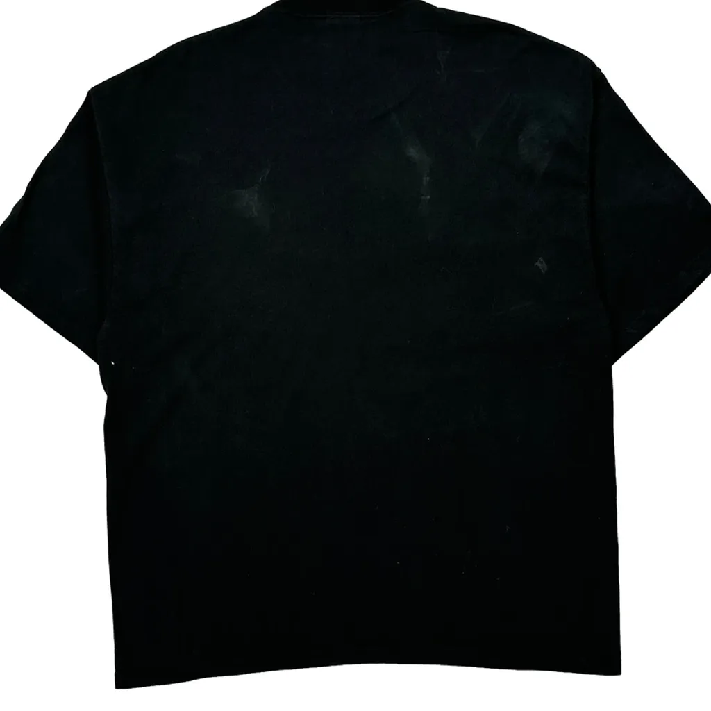 University Of Iowa Lee Sport College T-Shirt - 2XL Black Cotton - Image 7