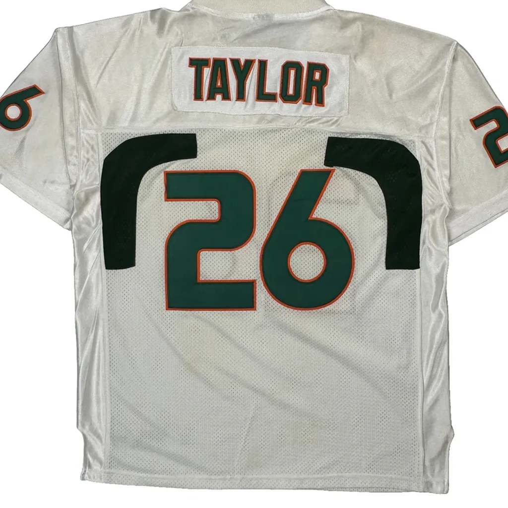 University Of Miami Nike Football Jersey - XL White Polyester - Image 6