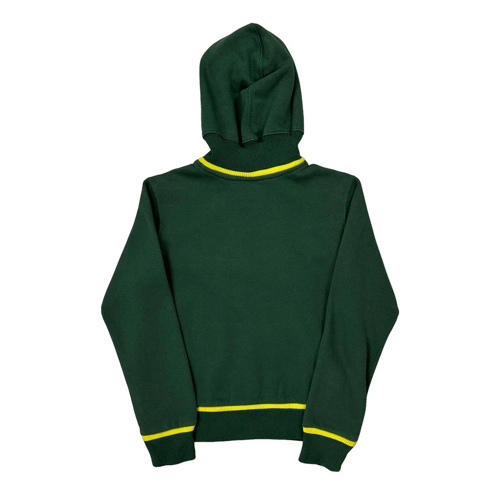 University Of Oregon Nike College Hoodie - Small Green Cotton - Image 2