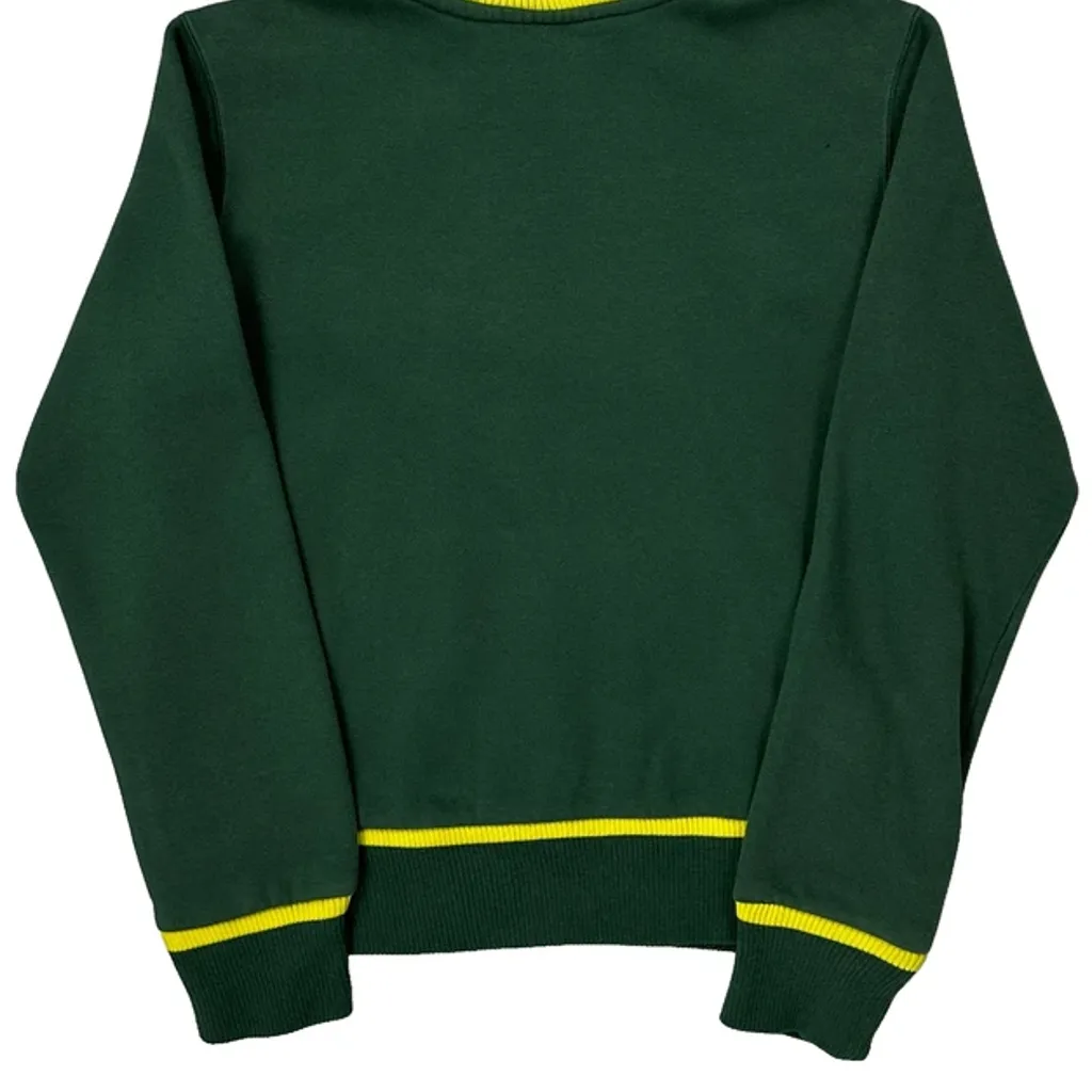 University Of Oregon Nike College Hoodie - Small Green Cotton - Image 6