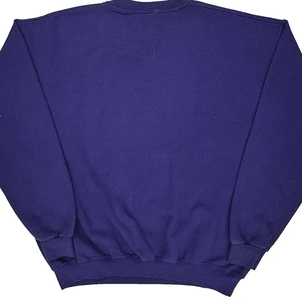 University Of Washington Huskies 20/20 Sport College Sweatshirt - XL Purple Cotton - Image 6