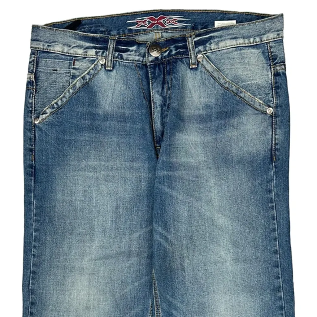 Unlimited Creative Wide Leg Jeans - 37W 29L Blue Denim - Image 10