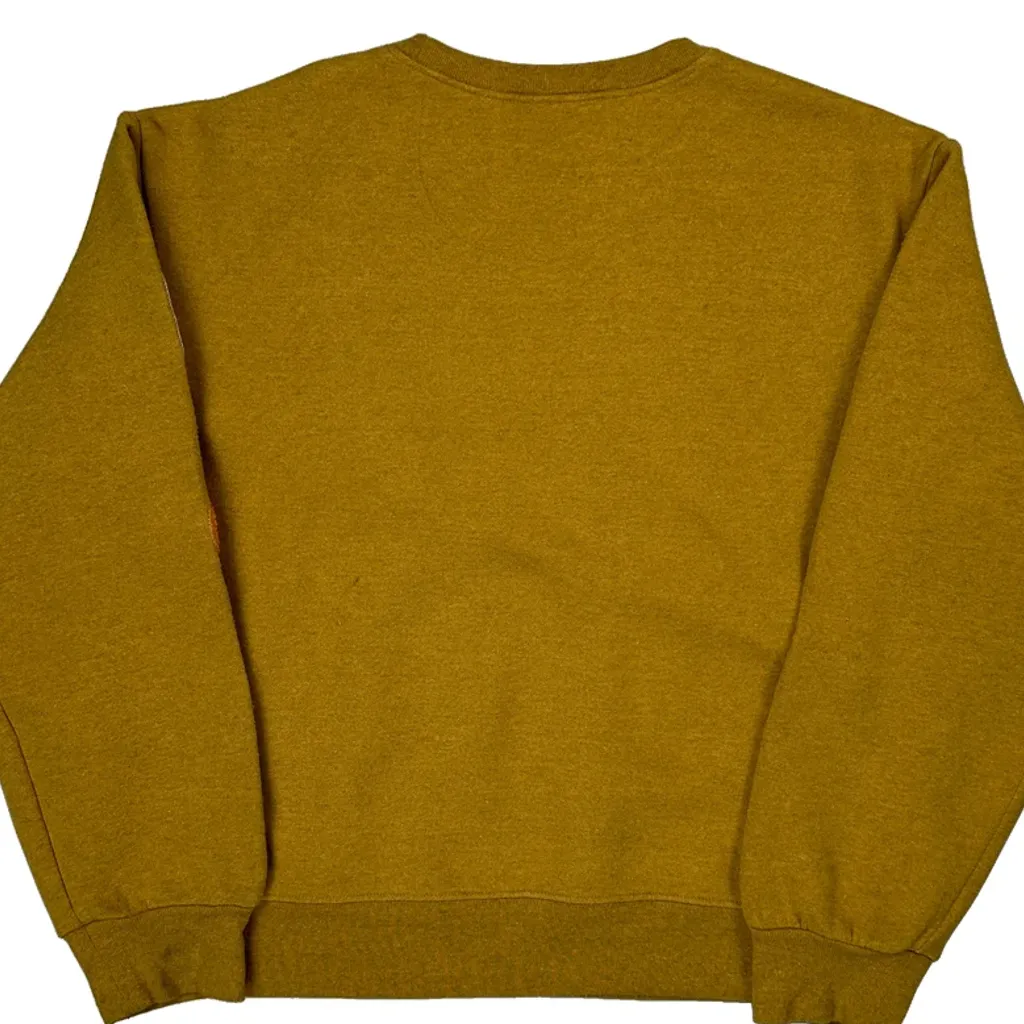 Uprisal Crew Patagonia Patched Sweatshirt - Small Yellow Cotton Blend - Image 7