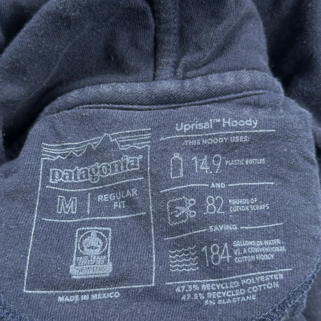 Uprisal Hoody Patagonia Hoodie - Medium Blue Polyester - Image 3