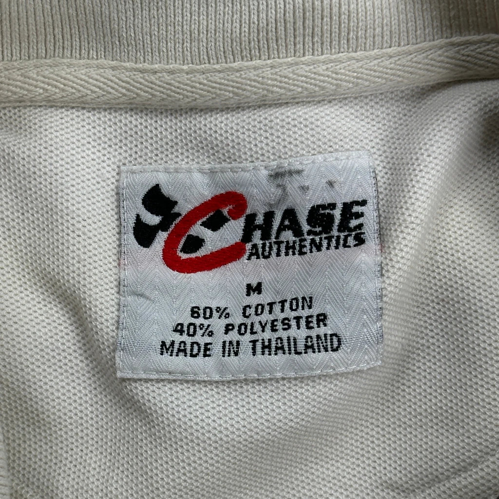 Ups Racing Chase Authentics Nascar Polo Shirt - Medium White Cotton Blend - Image 3