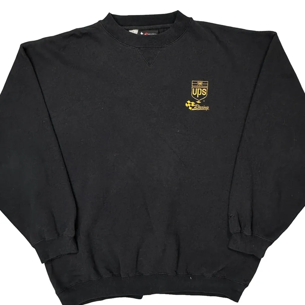 Ups Racing Chase Authentics Graphic Sweatshirt - XL Black Polyester Blend - Image 5