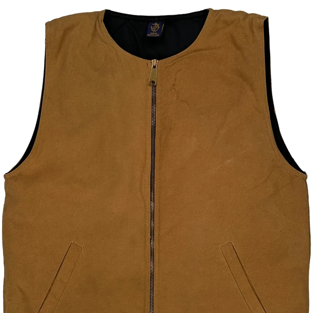Urban Outfitters Gilet - XS Brown Cotton - Image 5
