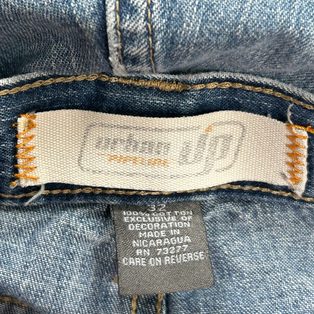 Urban Pipeline Cargo Shorts - 32W 10L Blue Cotton - Image 6