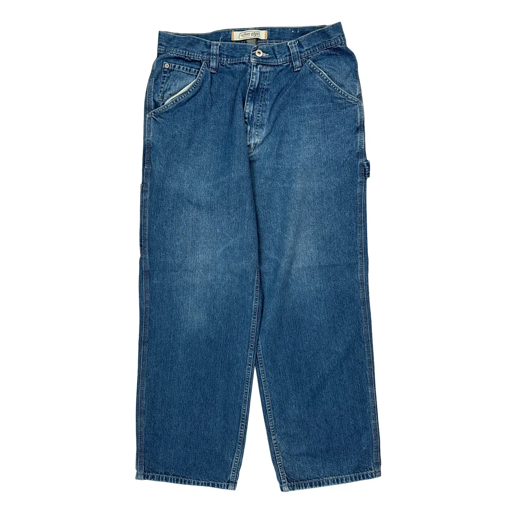 Urban Pipeline Carpenter Jeans - 32W 30L Blue Cotton - Image 2