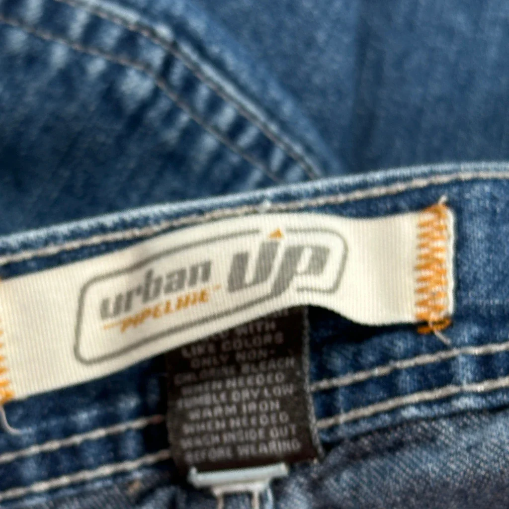 Urban Pipeline Carpenter Jeans - 32W 30L Blue Cotton - Image 6